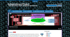 Desktop Screenshot of independencyproject.org